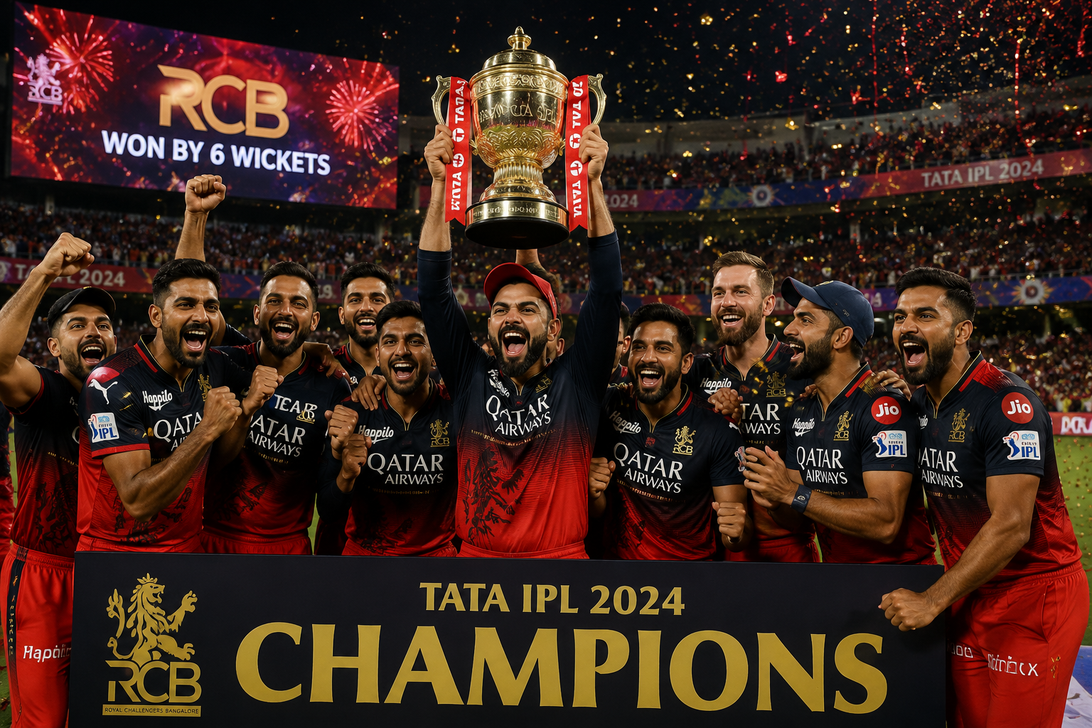 RCB Crowned IPL…