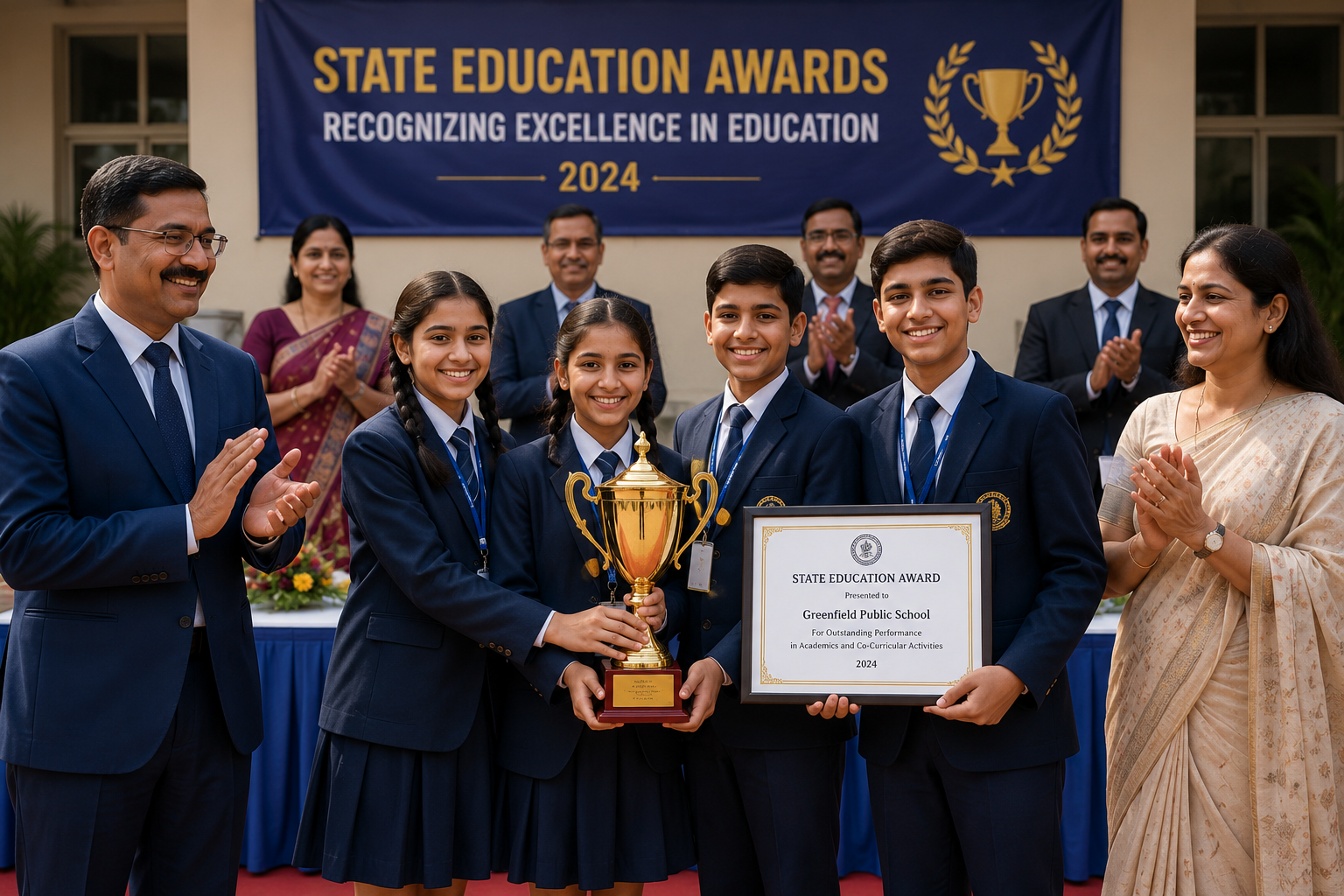 School Wins State…