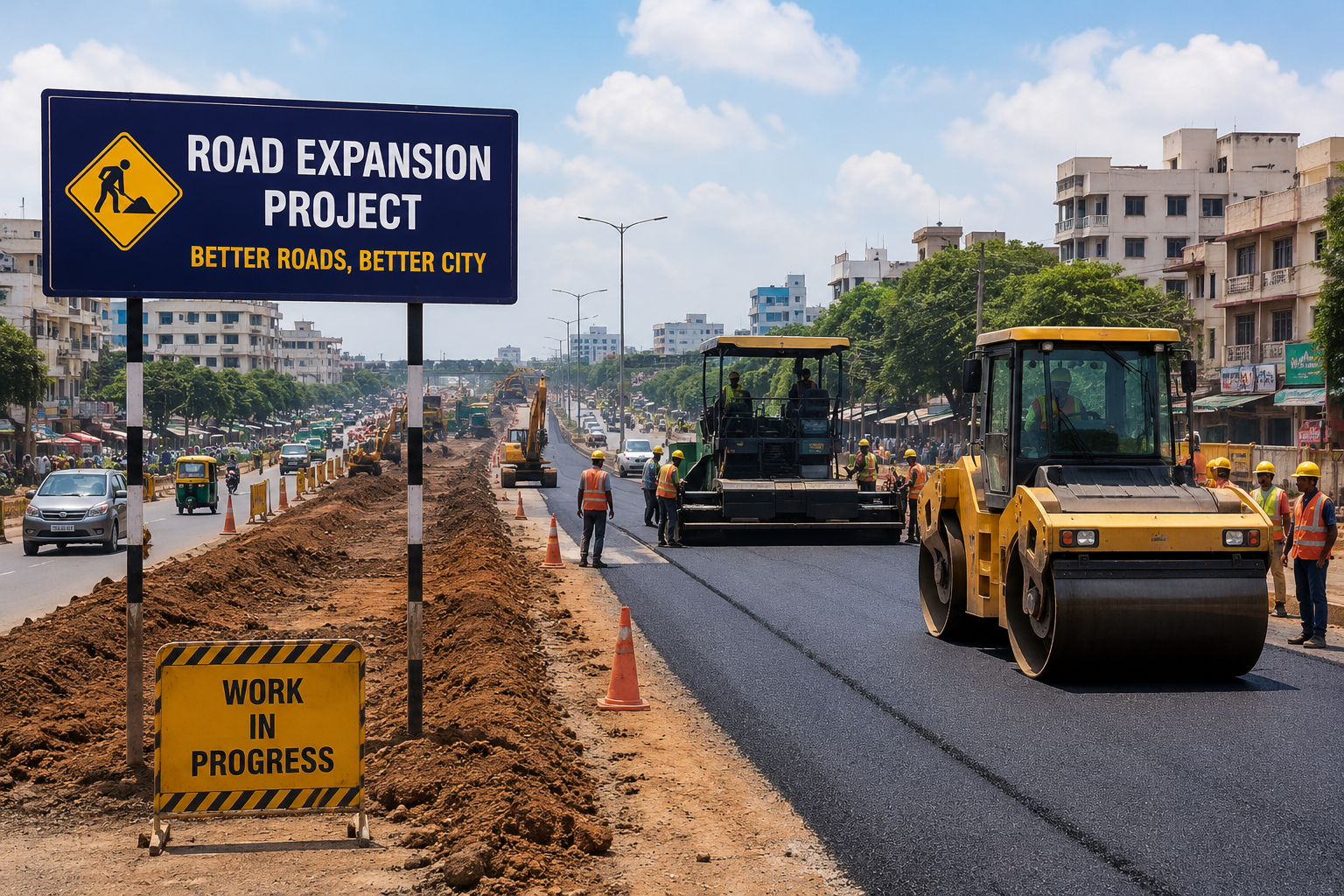 Road Expansion Project…